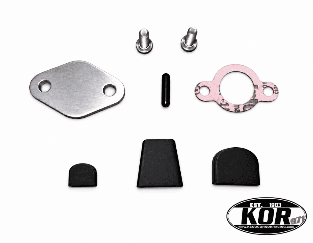 Yamaha Blaster oil pump delete kit with replacement engine grommets