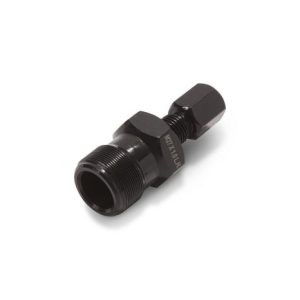 Black Motion Pro flywheel puller with a threaded body and center forcing screw