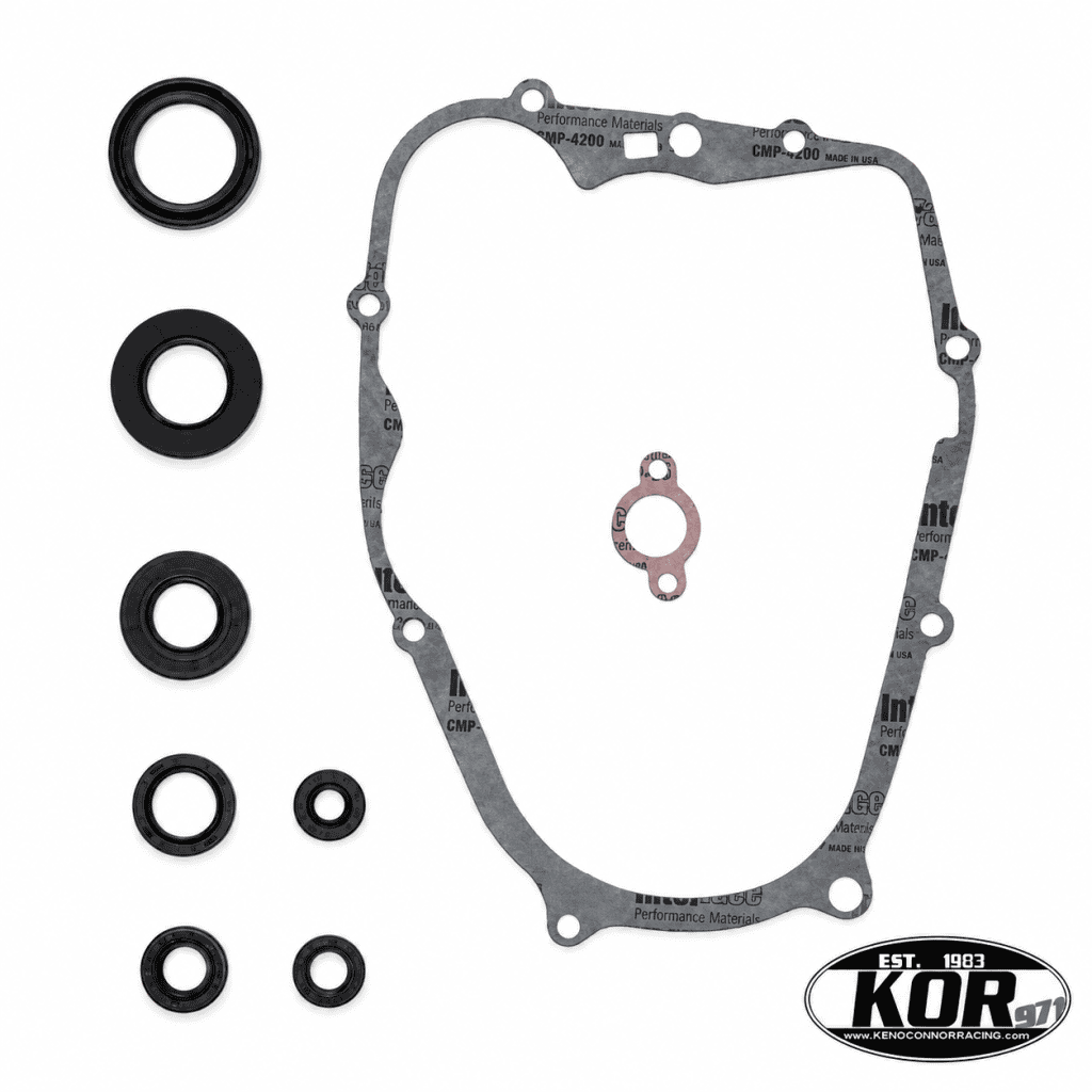 Wiseco Yamaha Blaster bottom end gasket and seal kit with KOR logo