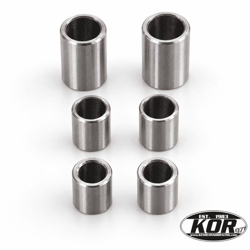Yamaha Blaster machined engine dowel pin kit with six precision-machined steel dowels