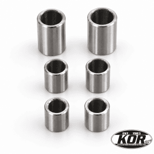 Yamaha Blaster machined engine dowel pin kit with six precision-machined steel dowels