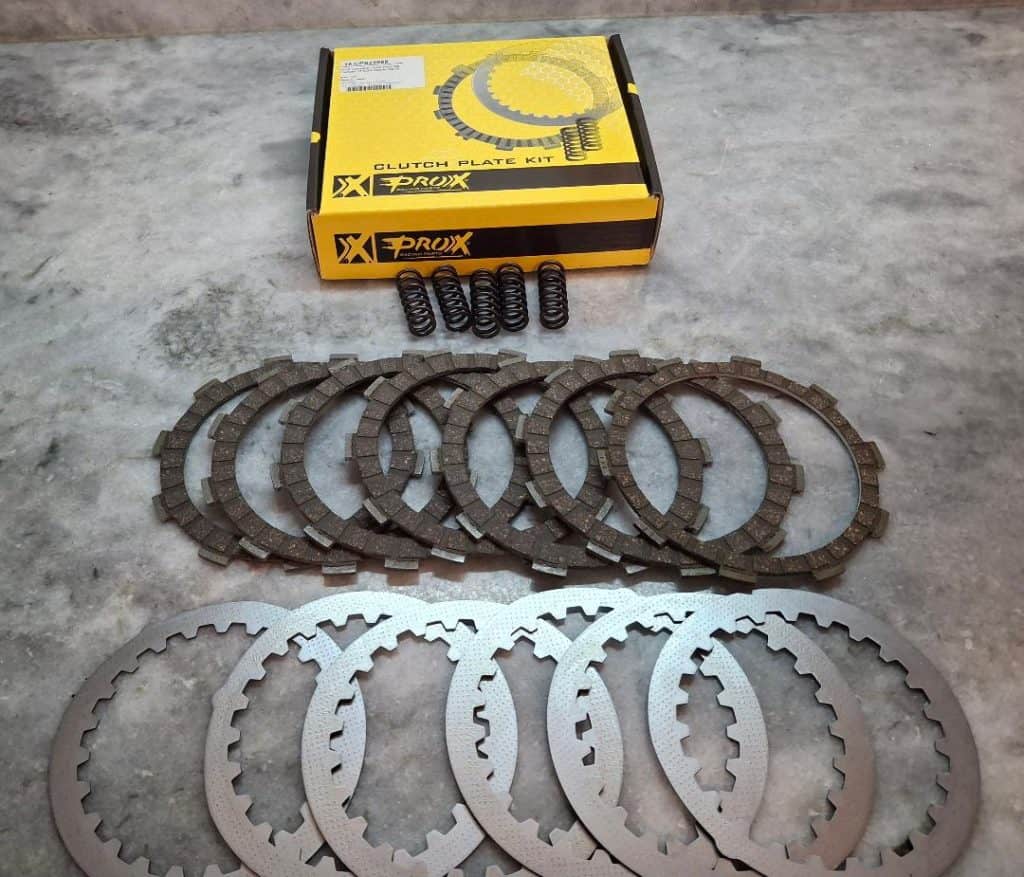 High-Performance Racing Clutch Plate Kit by ProX.