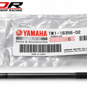 Yamaha Blaster threaded clutch push rod below genuine Yamaha packaging labeled 1W1-16356-02